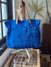 Bolsa ETOILE Crochê Azul Royal