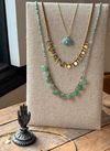 Colar FLORIDA Quartz Verde
