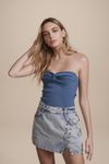 Foto do produto TRICOT CARMO TOMARA QUE CAIA JEANS