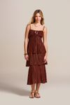 Foto do produto VESTIDO ANGEL MARROM