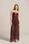 Foto do produto VESTIDO PALOMA MARROM