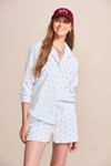 Foto do produto CAMISA BEBEL AZUL CLARO