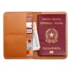 Porta Passaporte - Caramel