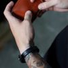 Bracelete COURO Cutterman - Black
