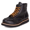 Bota Moc Toe Wild Cat Black Boots - Preta