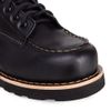 Bota Moc Toe Wild Cat Black Boots - Preta