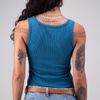 Tank top feminina - AZUL