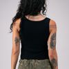 Tank top feminina - PRETA