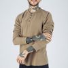 Camisa Henley - Bege
