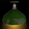 Luminaria pendente verde
