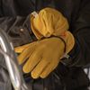 Luva MOTO corda - Mustard