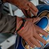 Luva MOTO corda - Coffee 