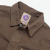 Overshirt FISHBONE - Marrom