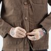 Overshirt FISHBONE - Marrom