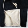 Fleece DOUBLE - CREME/PRETO