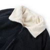 Fleece DOUBLE - CREME/PRETO