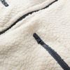 Fleece DOUBLE - CREME/PRETO