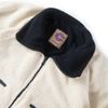 Fleece DOUBLE - CREME/PRETO