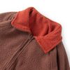 Fleece DOUBLE - MARROM/TELHA