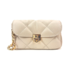 BOLSA DUDA TIRACOLO COURO OFF WHITE