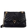 BOLSA YARA TIRACOLO COURO PRETO