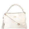BOLSA ERICA M COURO OFF WHITE