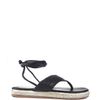 SANDALIA FLATFORM PRETA