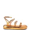 SANDALIA FLATFORM OURO
