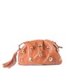 BOLSA BRUNA CHROME CARAMELO