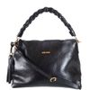 BOLSA ERICA M COURO PRETO