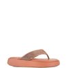 SANDALIA FLATFORM CAPUCCINO