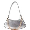 MINI BAG GABRIELA COURO PRATA
