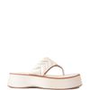 SANDALIA FLATFORM OFF WHITE