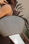 BOLSA OLIVIA COURO PRETO