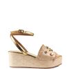 SANDALIA PLATAFORMA OURO
