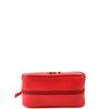 NECESSAIRE COURO VERMELHO