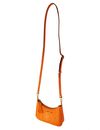 BOLSA LIA TIRACOLO COURO LARANJA
