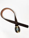 CINTO BOHO COURO CAMEL