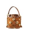 MINI BAG MARIAH COURO CARAMELO