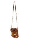MINI BAG MARIAH COURO CARAMELO