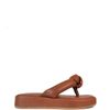 SANDALIA FLATFORM CHOCOLATE
