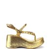 SANDALIA PLATAFORMA OURO