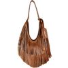 BOLSA BOHO COURO CAMEL