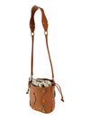 MINI BAG ROXY COURO CARAMELO