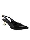 SCARPIN SLINGBACK PRETO