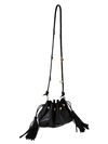 BOLSA LIZ TIRACOLO COURO PRETO