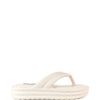 SANDALIA FLATFORM OFF WHITE