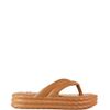 SANDALIA FLATFORM CARAMELO