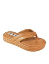 SANDALIA FLATFORM CARAMELO