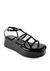 SANDALIA FLATFORM PRETO